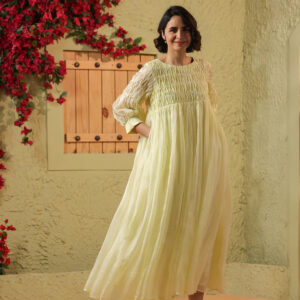 Madhu Yellow Dress