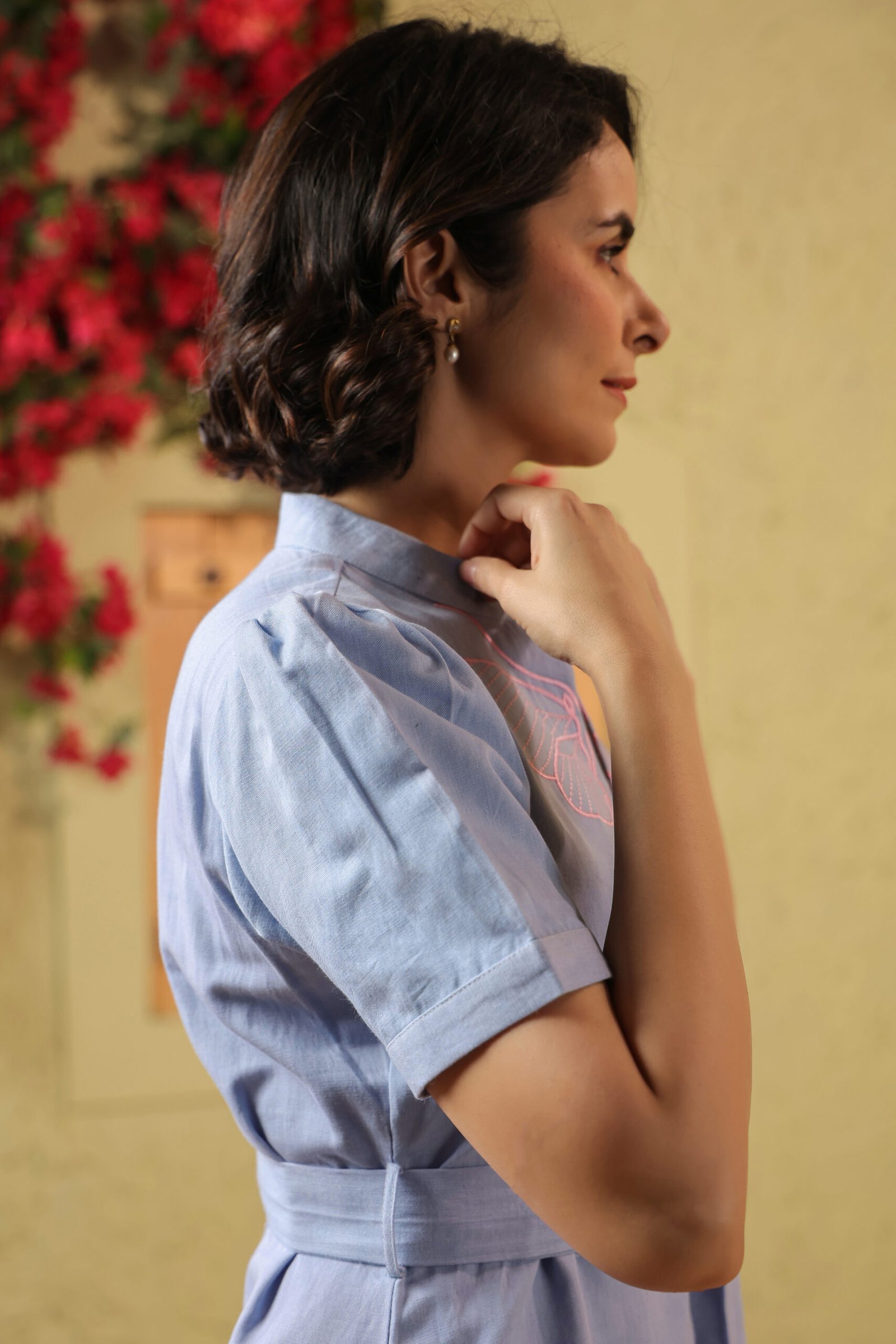 Gunjan Dress (Moon Blue) - Image 9