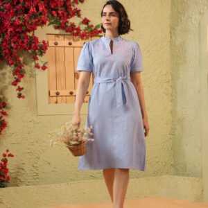 Gunjan Dress (Moon Blue)